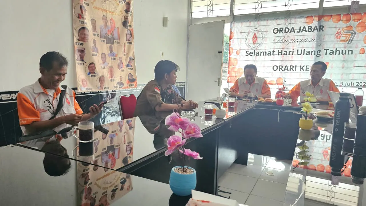 Audiensi ORARI Lokal Kabupaten Purwakarta Bersama ORARI Daerah Jawa Barat