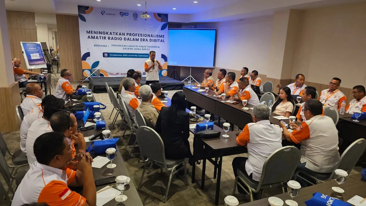 Bimbingan Teknis Amatir Radio - KOMDIGI