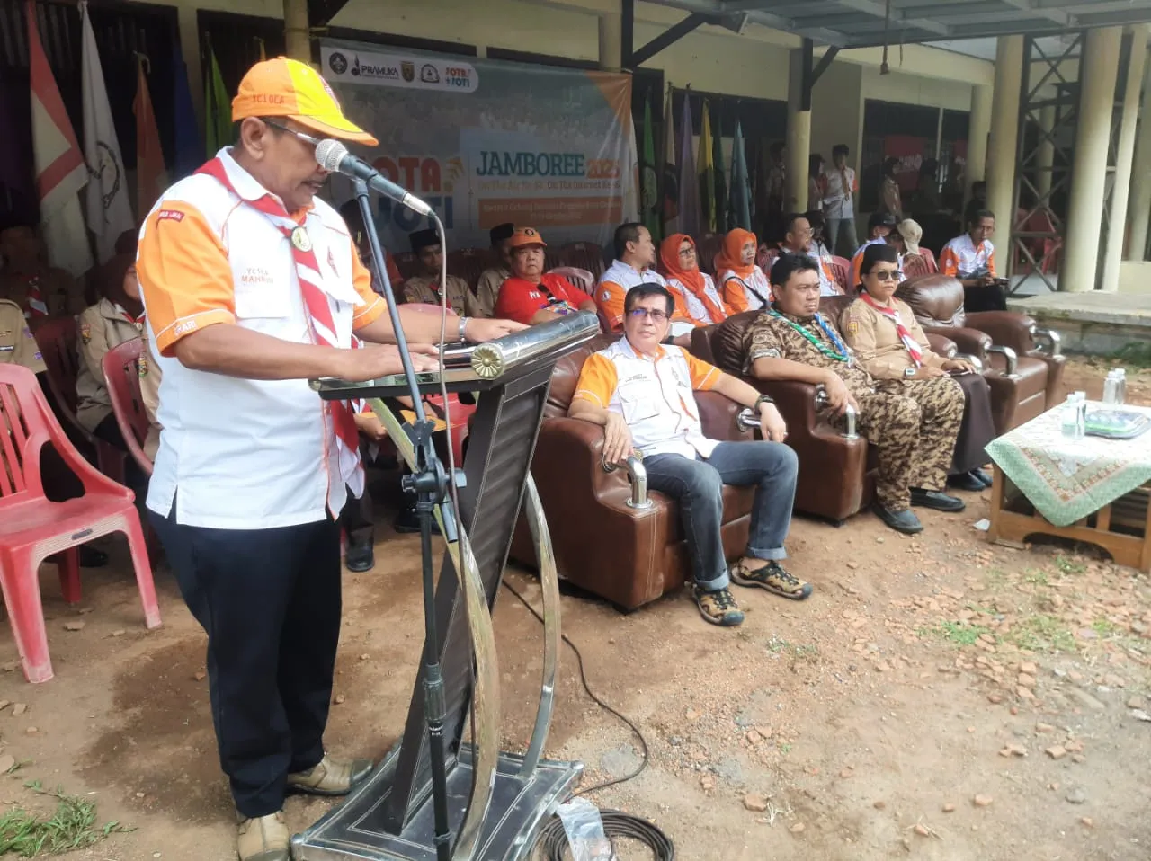 Pembukaan JOTA-JOTI 2025 Kwarcab Cirebon Bersama ORARI Lokal Cirebon