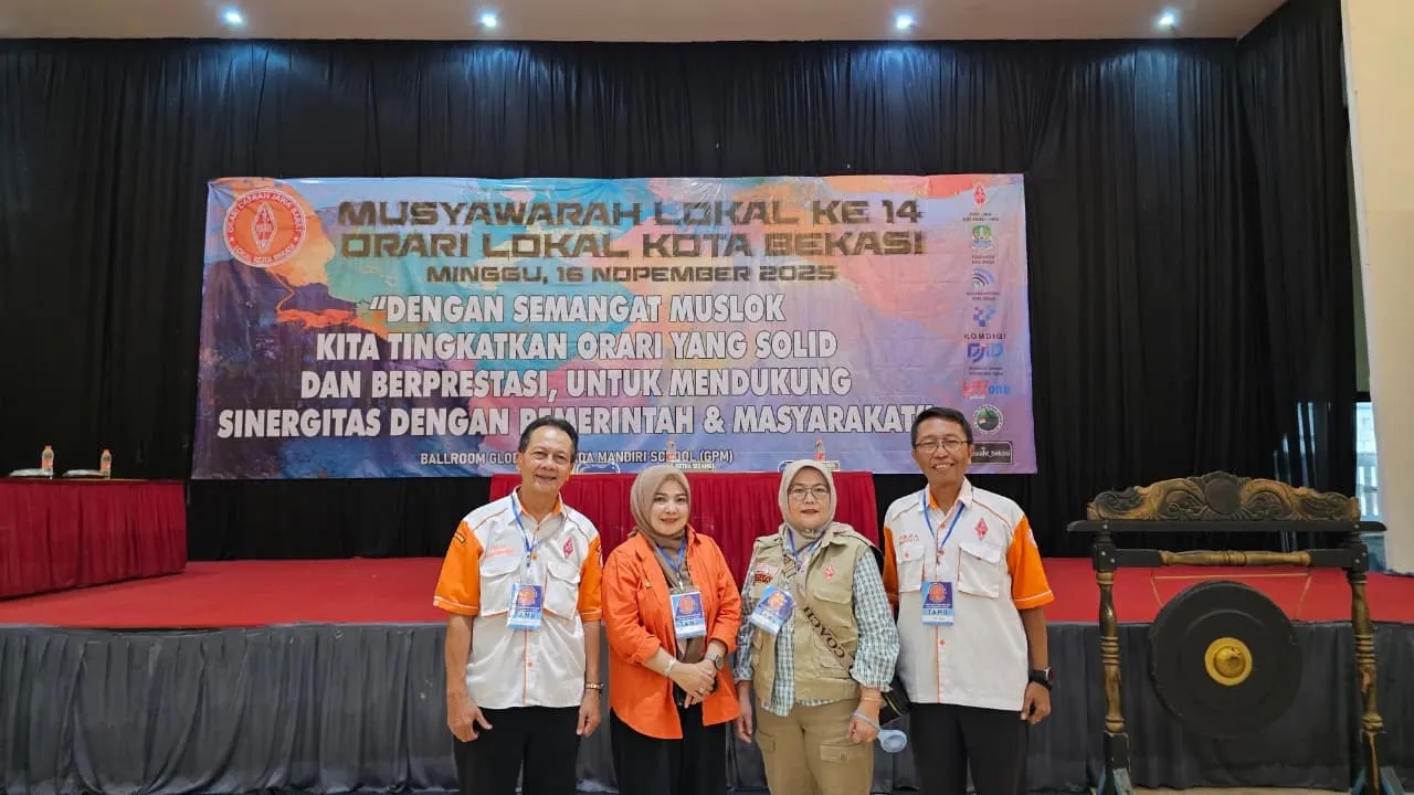 Musyawarah Lokal (MUSLOK) Ke-14 ORARI Lokal Kota Bekasi