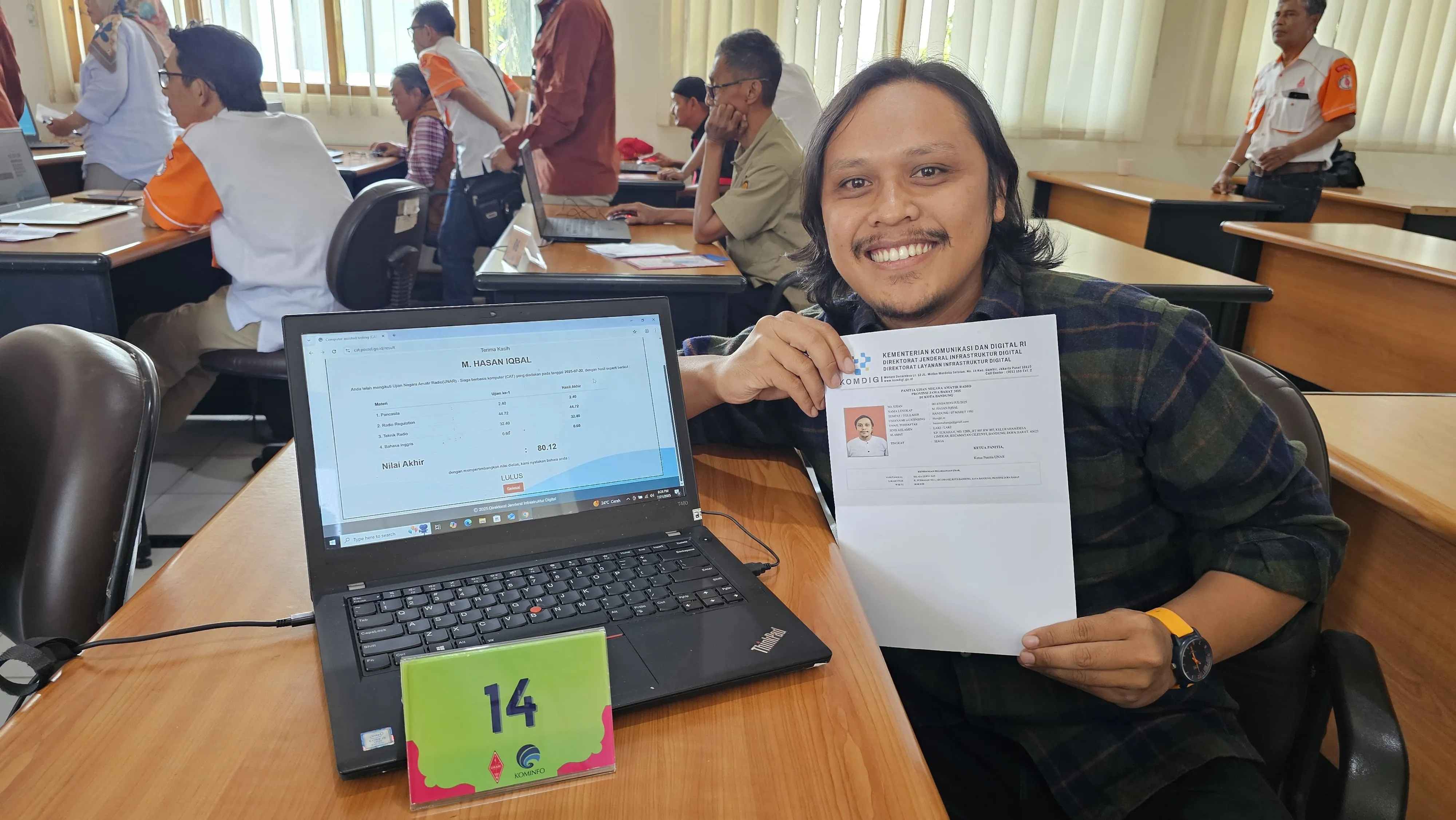 Ujian Negara Amatir Radio (UNAR) Reguler ke-VII tahun 2025