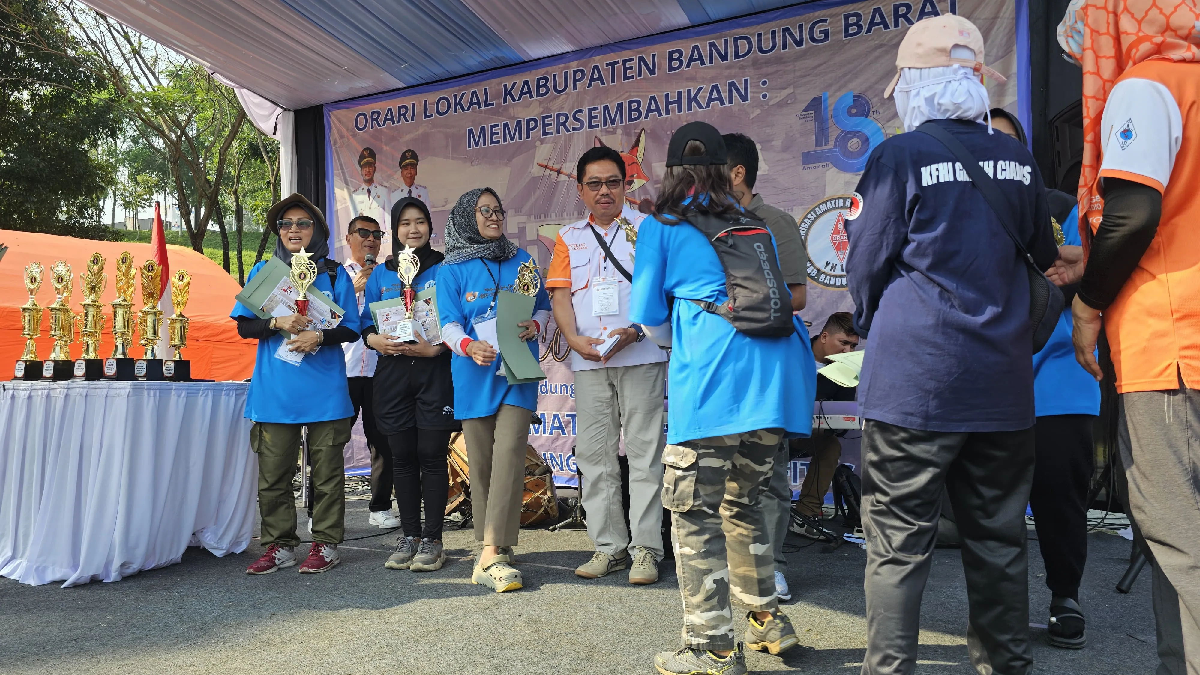 Walking Fox Hunting ARDF 2025 – HUT ke-18 Kabupaten Bandung Barat