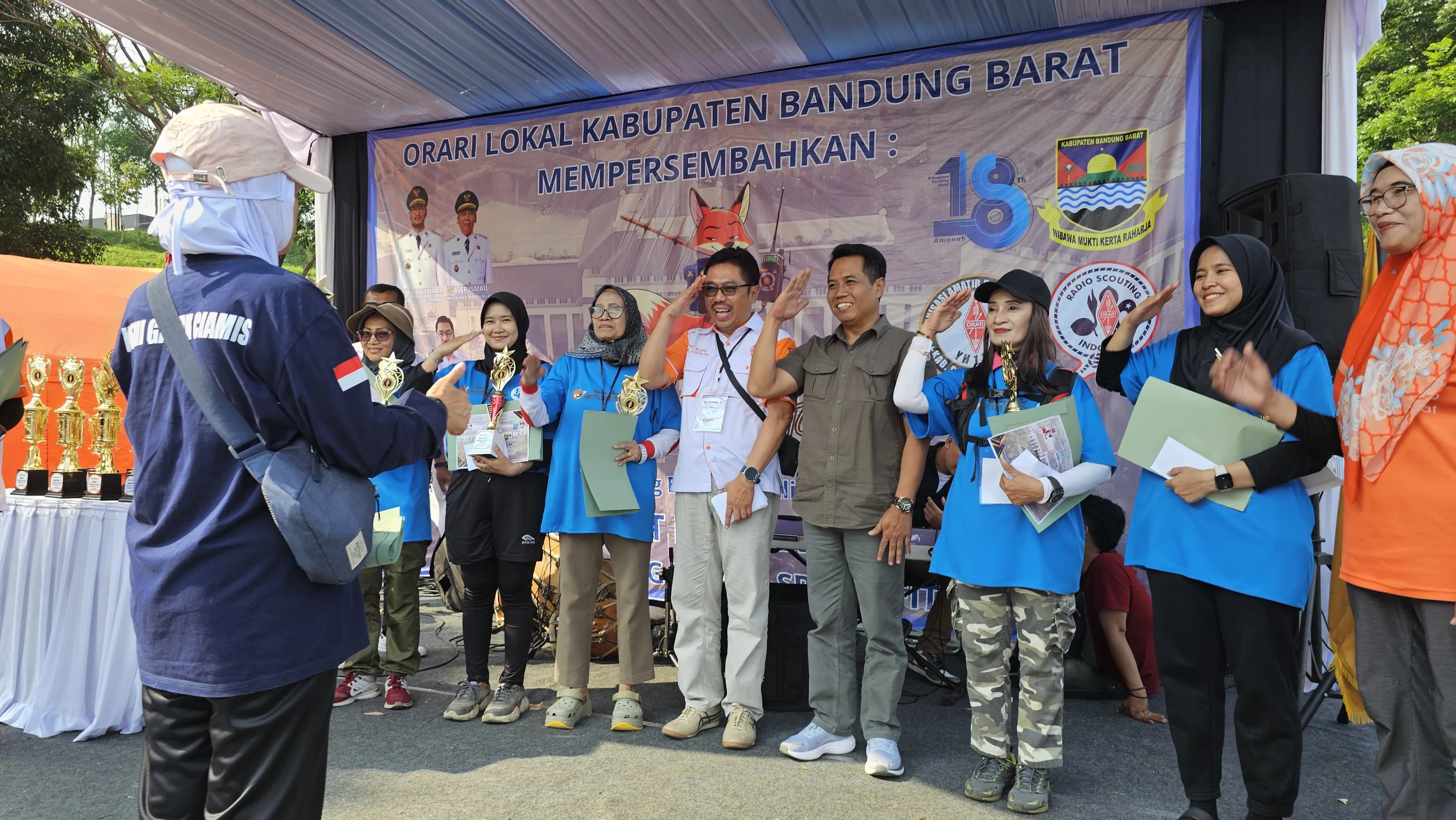 Walking Fox Hunting ARDF 2025 – HUT ke-18 Kabupaten Bandung Barat