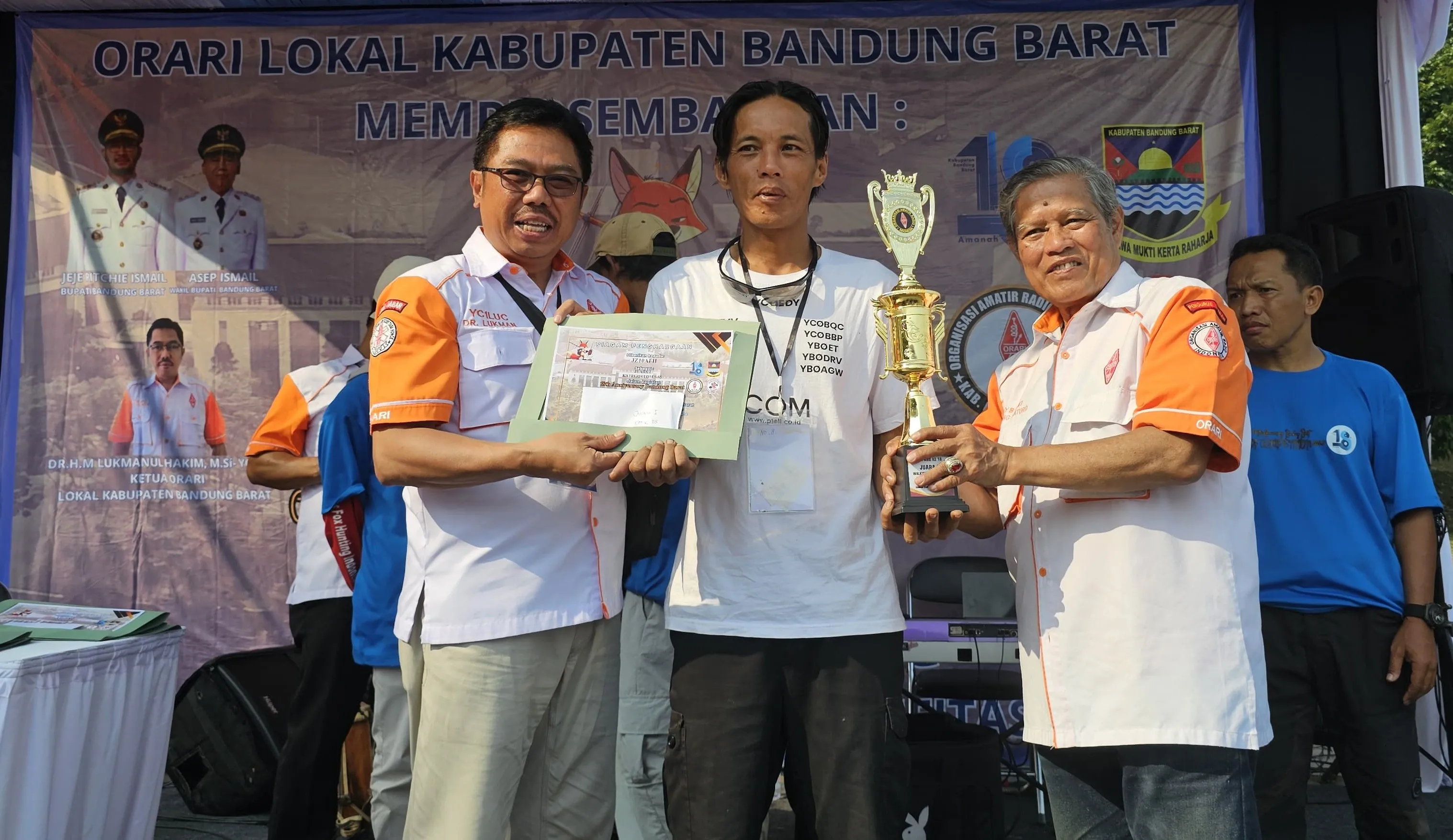 Walking Fox Hunting ARDF 2025 – HUT ke-18 Kabupaten Bandung Barat