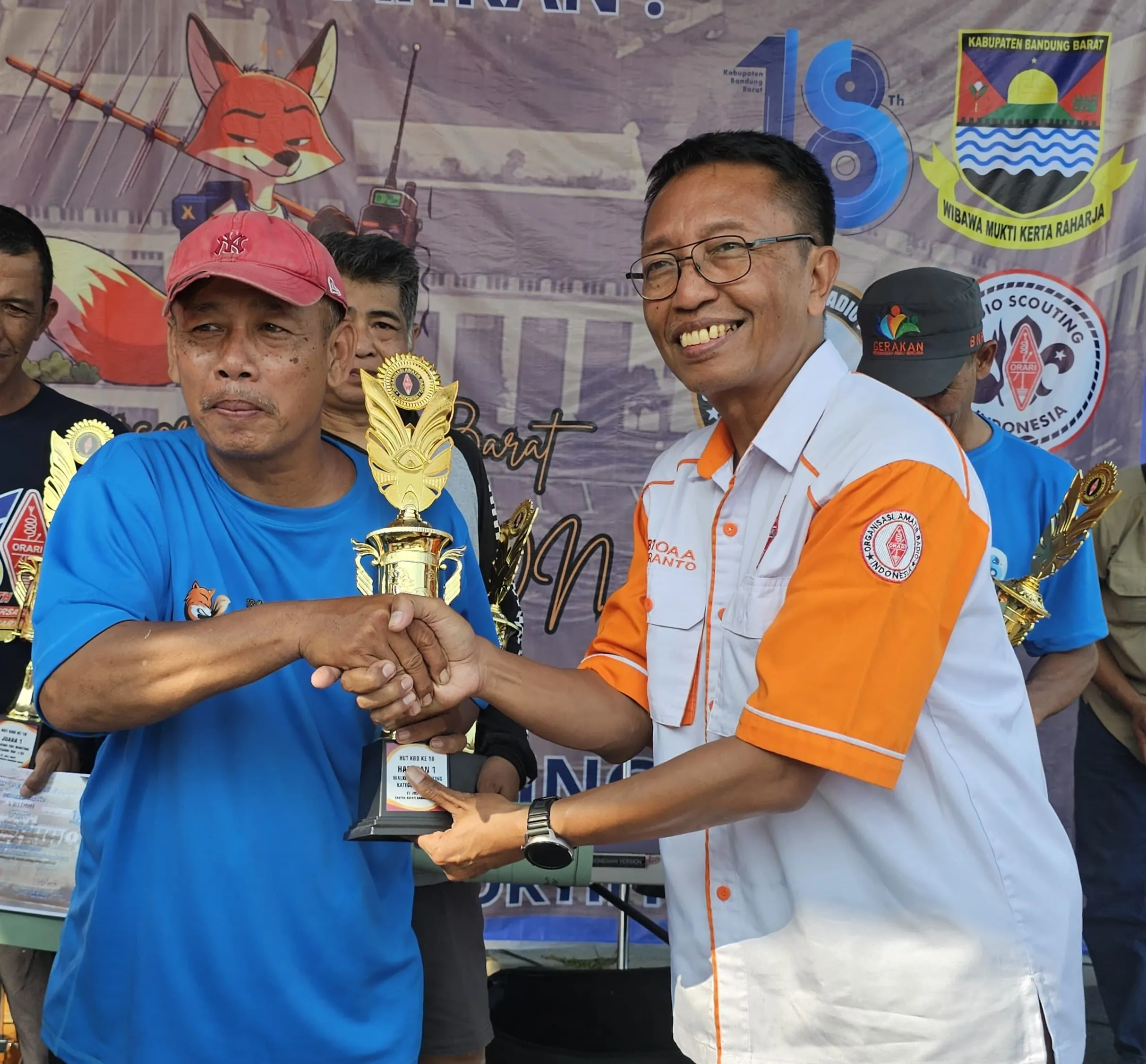 Walking Fox Hunting ARDF 2025 – HUT ke-18 Kabupaten Bandung Barat