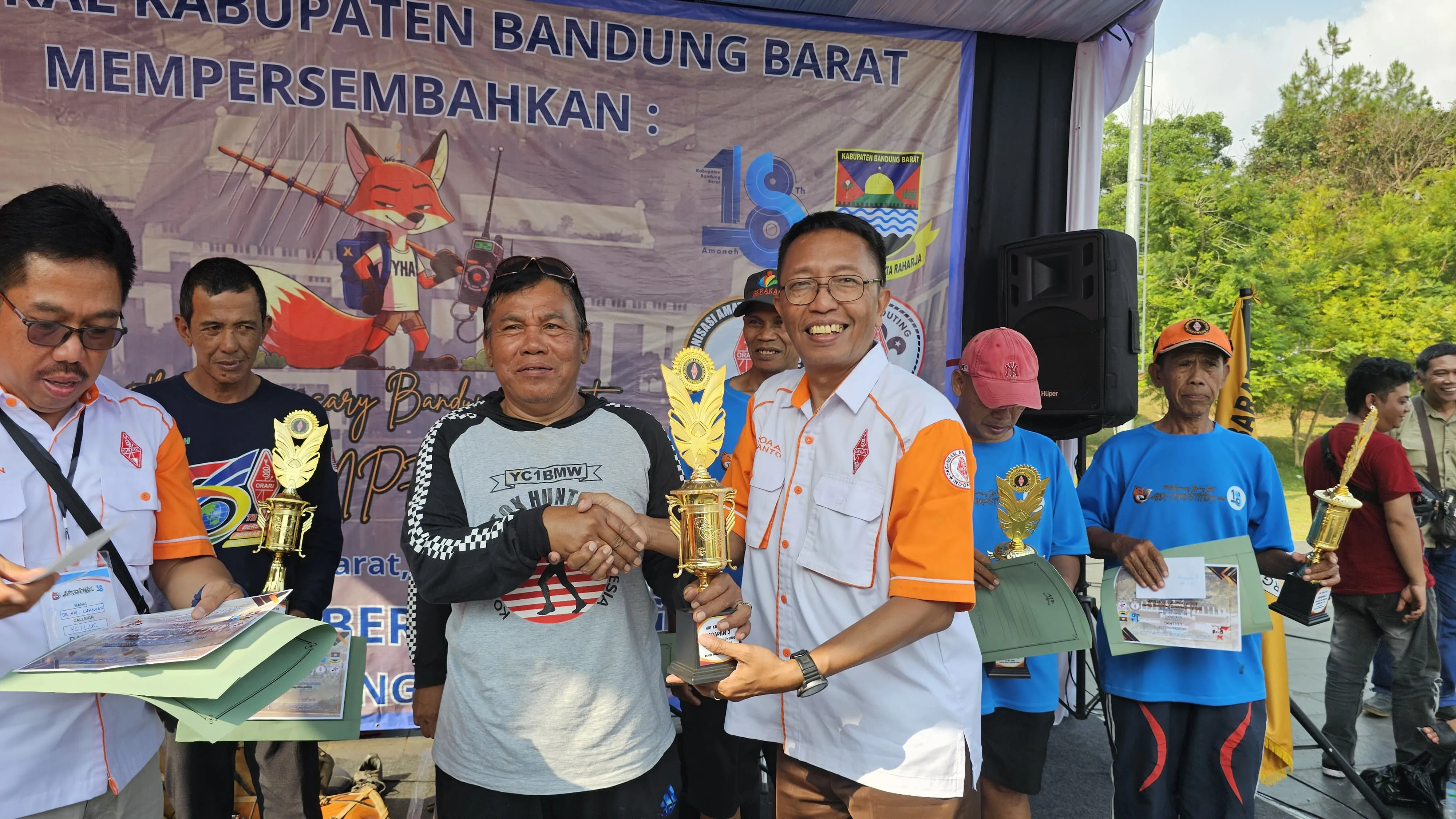 Walking Fox Hunting ARDF 2025 – HUT ke-18 Kabupaten Bandung Barat