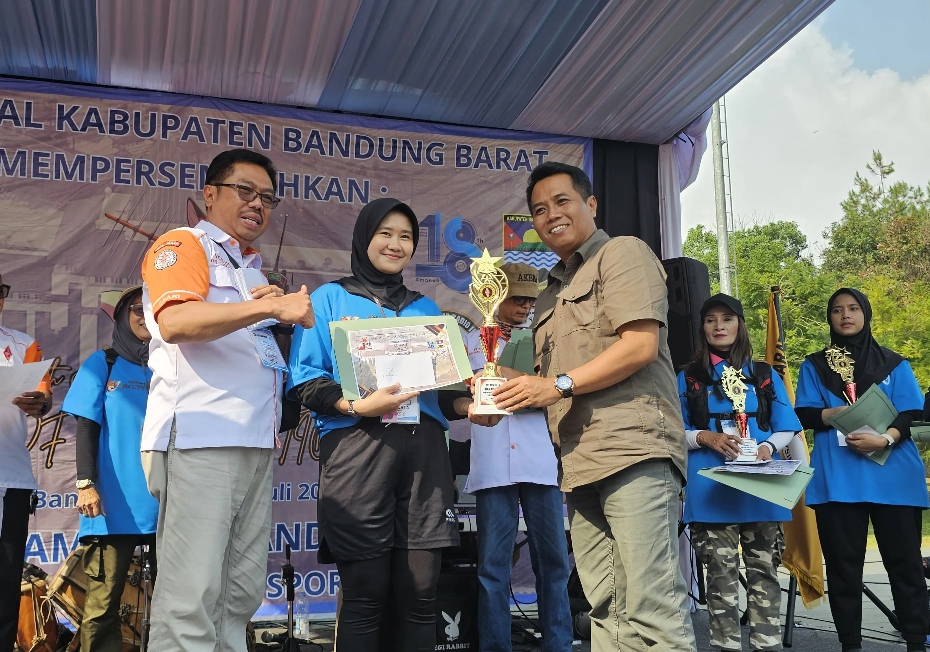 Walking Fox Hunting ARDF 2025 – HUT ke-18 Kabupaten Bandung Barat