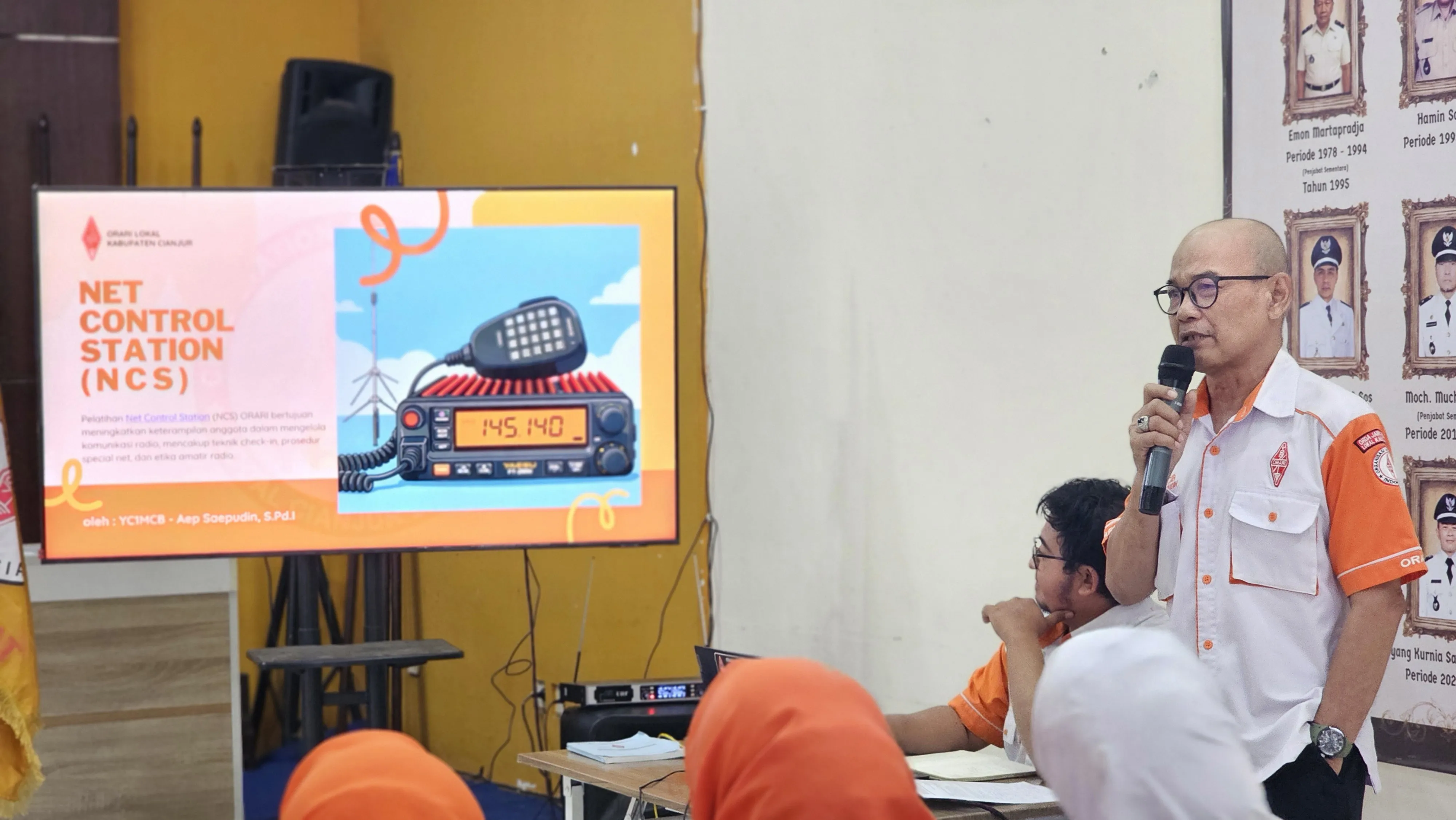 Bimbingan Teknis Net Control Station (NCS) Club Station YH1AD