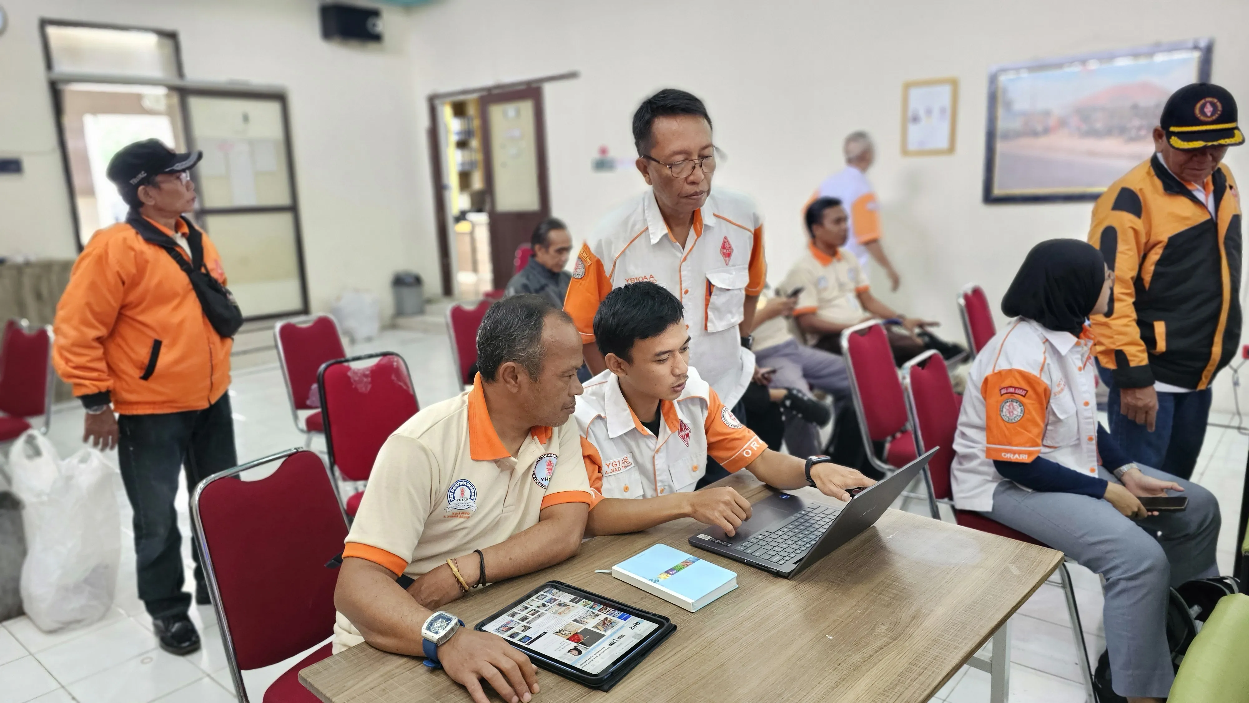 Bimbingan Teknis Net Control Station (NCS) Club Station YH1AD
