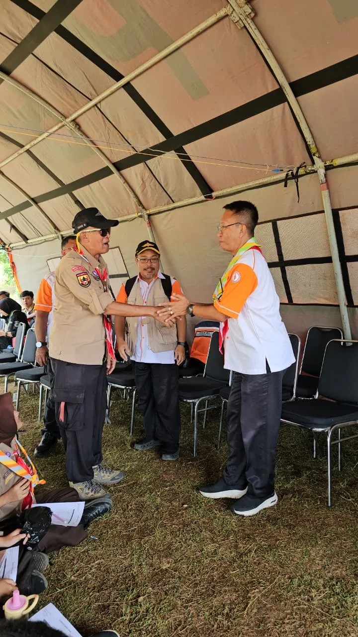 Kegiatan Hari Kedua JOTA-JOTI 2025 Kwarcab Kabupaten Bandung Barat Bersama ORARI Lokal Kabupaten Bandung Barat