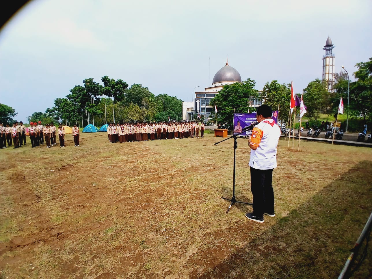 Kegiatan Hari Kedua JOTA-JOTI 2025 Kwarcab Kabupaten Bandung Barat Bersama ORARI Lokal Kabupaten Bandung Barat