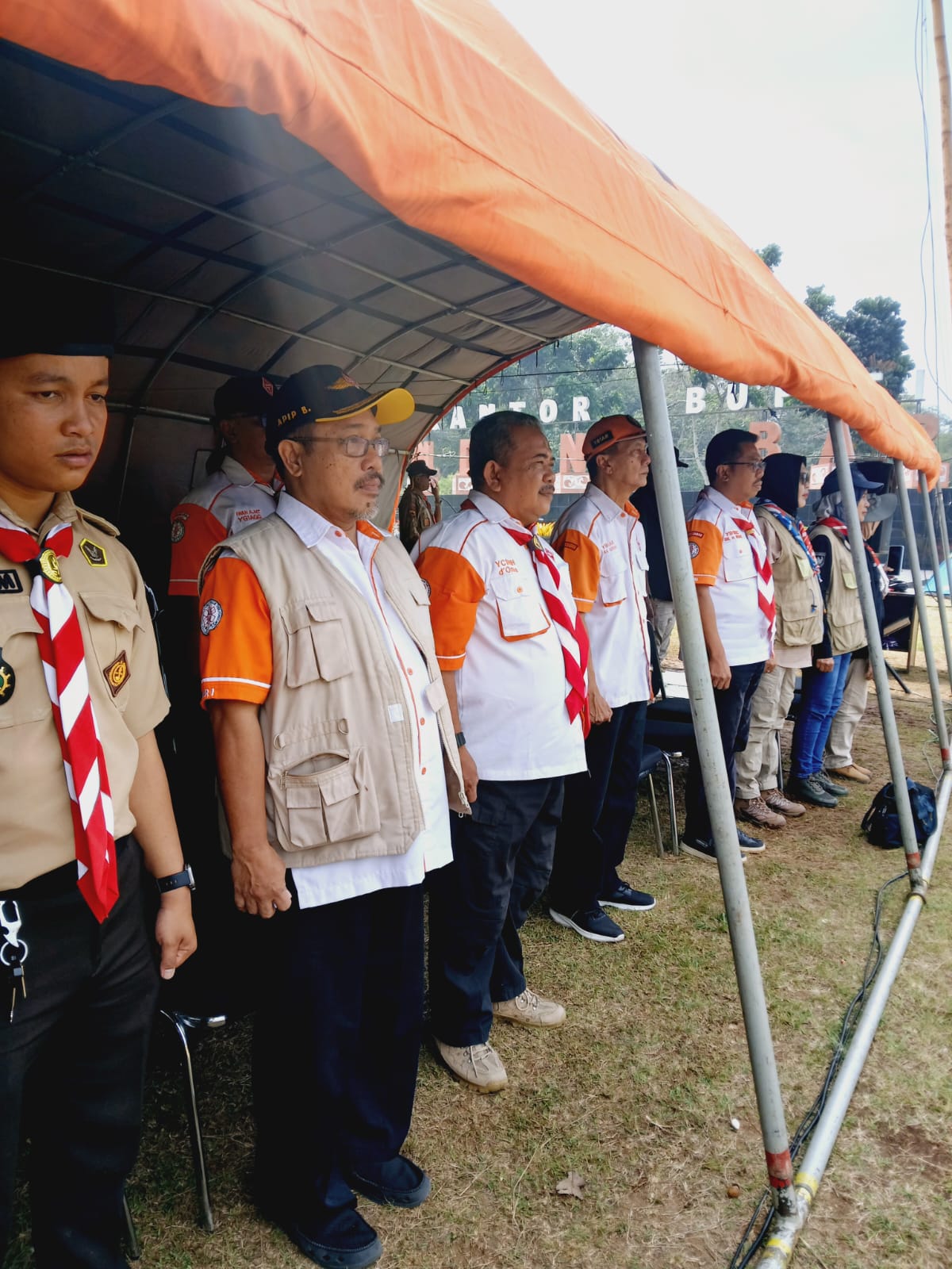 Kegiatan Hari Kedua JOTA-JOTI 2025 Kwarcab Kabupaten Bandung Barat Bersama ORARI Lokal Kabupaten Bandung Barat