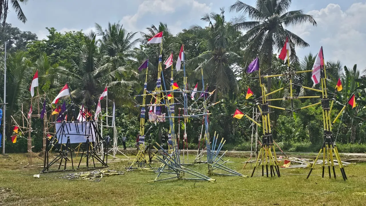 Kegiatan Hari Kedua JOTA-JOTI 2025 Kwarcab Kabupaten Purwakarta Bersama ORARI Lokal Kabupaten Purwakarta
