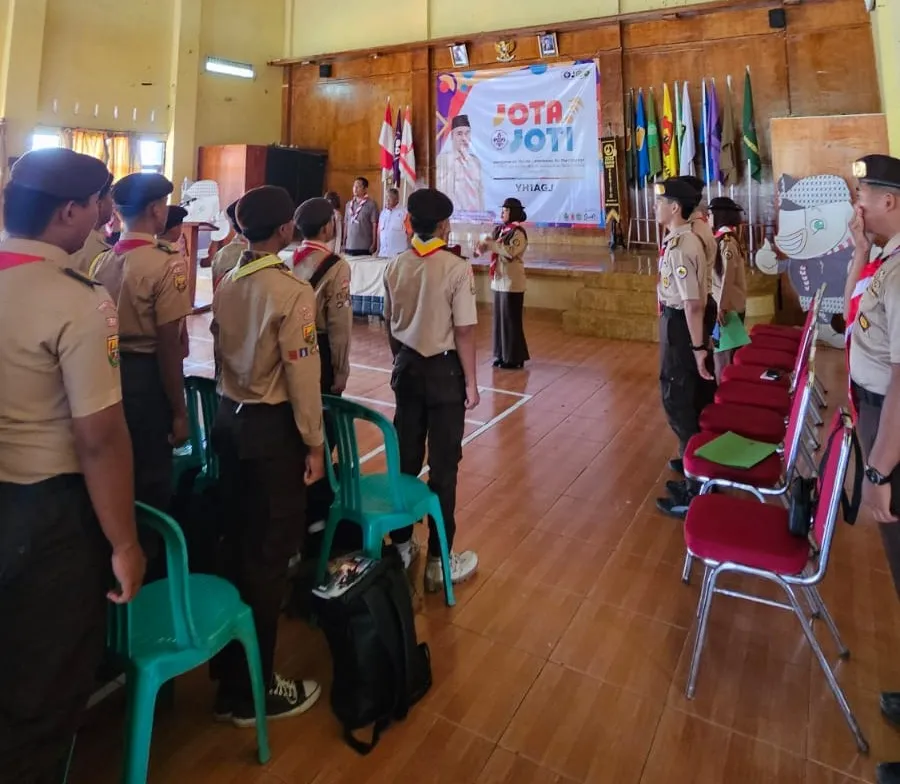 Kegiatan Hari Ke-3 JOTA-JOTI 2025 Kwarcab Kabupaten Tasikmalaya Bersama ORARI Lokal Kabupaten