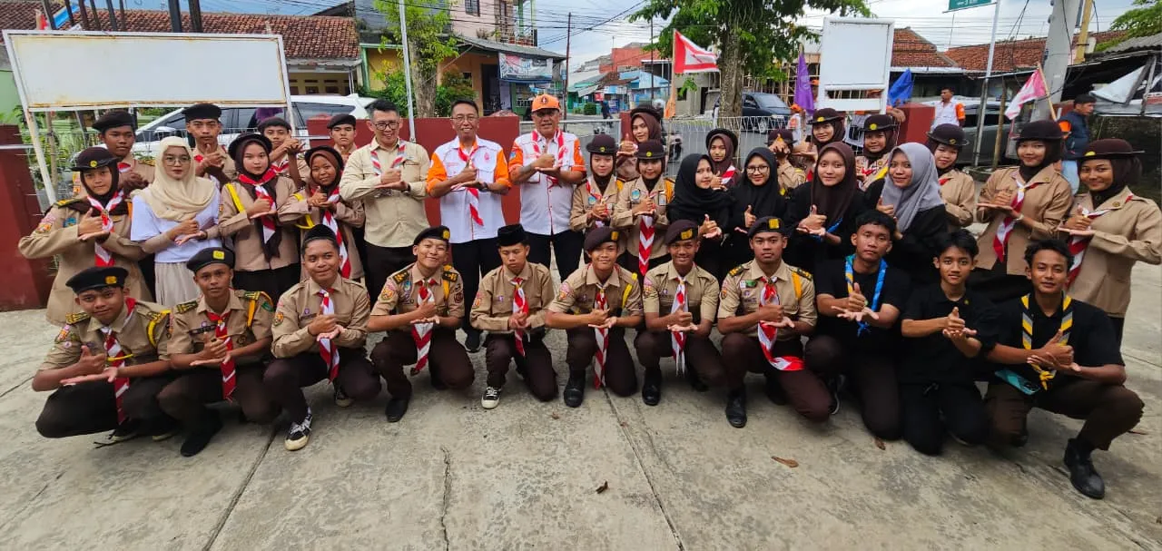 Kegiatan Hari Ke-3 JOTA-JOTI 2025 Kwarcab Kota Banjar Bersama ORARI Lokal Kota Banjar