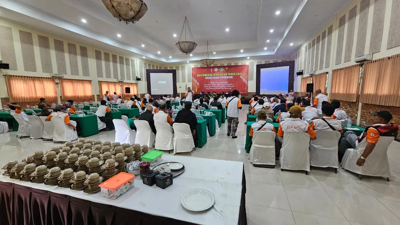 Musyawarah Lokal (MUSLOK) Ke-XV ORARI Lokal Sukabumi Tahun 2025